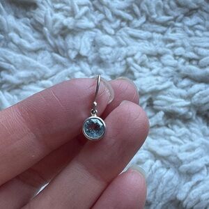Single Sterling Silver Earring